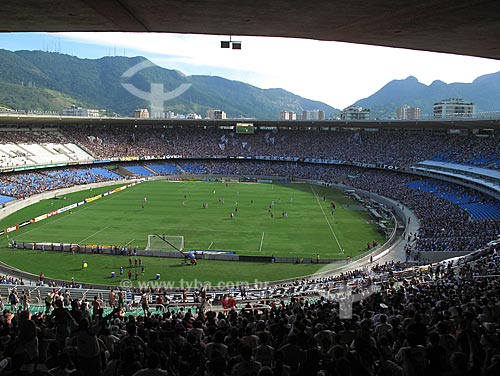  Subject: Footballs fans during match in Maracana - Vasco x Bahia / Place: Maracana - Rio de Janeiro city - Rio de Janeiro state - Brazil / Date: October 2009 
