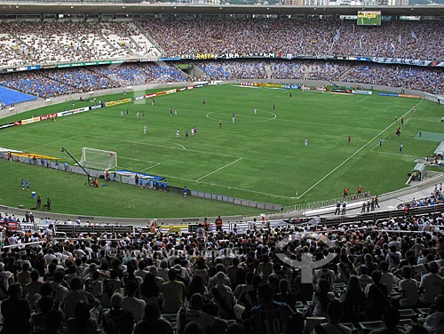 Subject: Footballs fans during match in Maracana - Vasco x Bahia / Place: Maracana - Rio de Janeiro city - Rio de Janeiro state - Brazil / Date: October 2009 