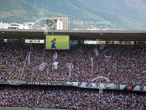  Subject: Footballs fans during match in Maracana - Vasco x Bahia / Place: Maracana - Rio de Janeiro city - Rio de Janeiro state - Brazil / Date: October 2009 