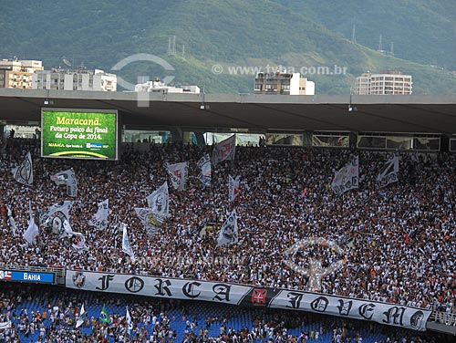  Subject: Footballs fans during match in Maracana - Vasco x Bahia / Place: Maracana - Rio de Janeiro city - Rio de Janeiro state - Brazil / Date: October 2009 
