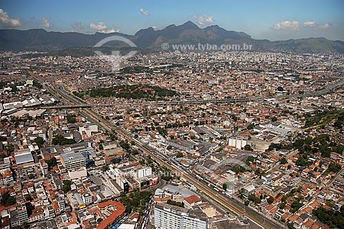  Subject: Aerial view of Manguinhos / Place: Rio de Janeiro city - Rio de Janeiro state - Brazil / Date: March 2005 