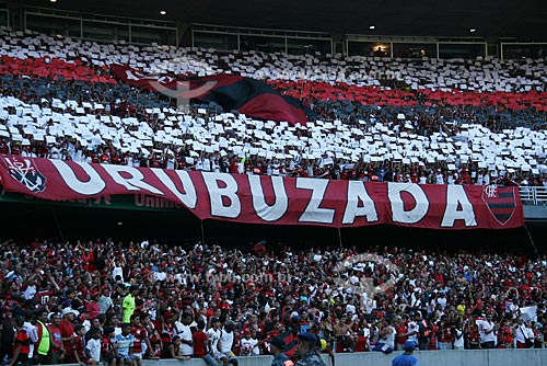  Subject: Supporters of the Flamengo soccer team at the Mario Filho stadium (Maracana) - Flamengo x Santos  / Place:  Maracana neighborhood - Rio de Janeiro city - Rio de Janeiro state - Brazil  / Date: 31/10/2009 