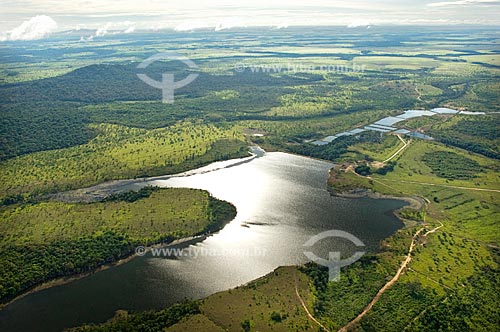  Subject: Dam - Lavrado (Savanna region of Roraima)  / Place:  North of Boa Vista City - Roraima State - Brazil  / Date: Janeiro de 2006 