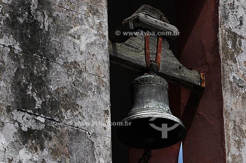  Igreja de Sao Nicolau do Surui (Church of St. Nicholas of Surui), built between 1710 and 1712, 18th century, located on top of a hill near Surui River, the only inland ports of the colonial period still active  - Mage city - Rio de Janeiro state (RJ) - Brazil