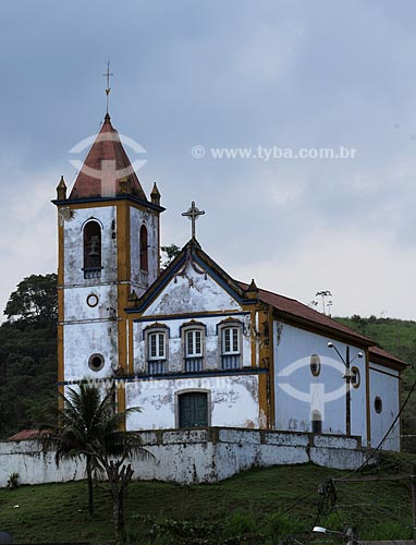  Igreja de Sao Nicolau do Surui (Church of St. Nicholas of Surui), built between 1710 and 1712, 18th century, located on top of a hill near Surui River, the only inland ports of the colonial period still active  - Mage city - Rio de Janeiro state (RJ) - Brazil