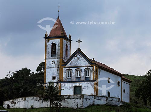  Igreja de Sao Nicolau do Surui (Church of St. Nicholas of Surui), built between 1710 and 1712, 18th century, located on top of a hill near Surui River, the only inland ports of the colonial period still active  - Mage city - Rio de Janeiro state (RJ) - Brazil