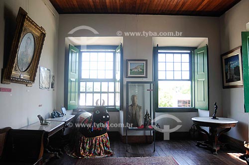  Subject: Room furnishings Baron Inoa, responsible for the construction of the railroad of Marica / Place: Casa de Cultura (Cultural House), former Casa de Camara e Cadeia (Old Jail House) - Marica -  Costa do Sol ( Sun Coast ) - Rio de Janeiro / Dat 