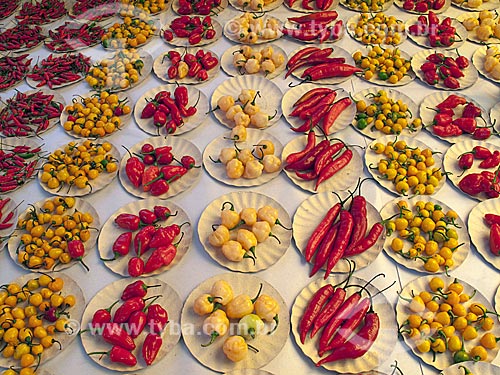  Subject: Hot peppers at the farmers market / Place: Rio de Janeiro - Rio de Janeiro - Brasil / Date: 01/08/2009 