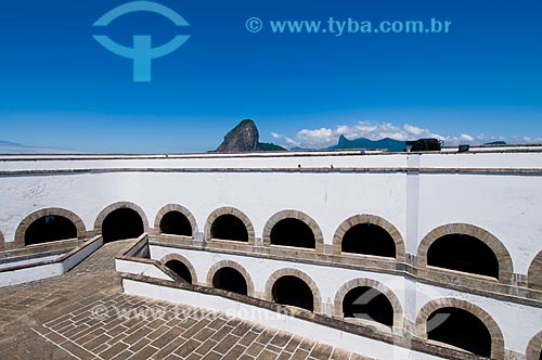  Subject: Santa Cruz fortress, unity of the Brazilian Army, located at the mouth of the Guanabara bay  / Place:  Niteroi city - Rio de Janeiro state - Brazil  / Date: 11/2009 