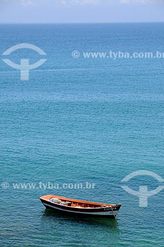  Subject: Boat anchored in Buzios city  / Place:  Buzios city - Rio de Janeiro state - Brazil  / Date: 2009 