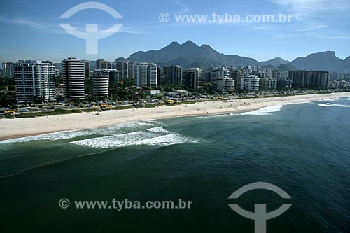  Subject: Aerial view of Barra da Tijuca neighborhood  / Place:  Rio de Janeiro city - Rio de Janeiro state - Brazil  / Date: 11/2009 