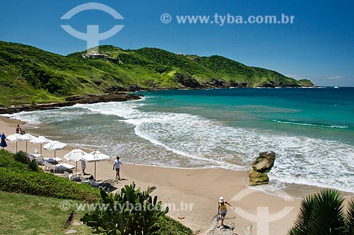  Subject: Tourists in the Brava Beach  / Place:  Buzios city - Rio de Janeiro state - Brazil  / Date: 12/2008 