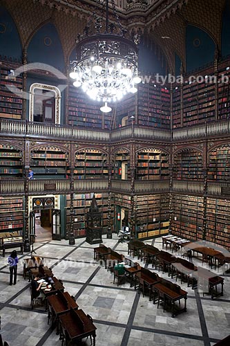  Subject: Real Gabinete Portugues de Leitura interior  / Place:  Rio de Janeiro city - Rio de Janeiro state  / Date: 06/2010 