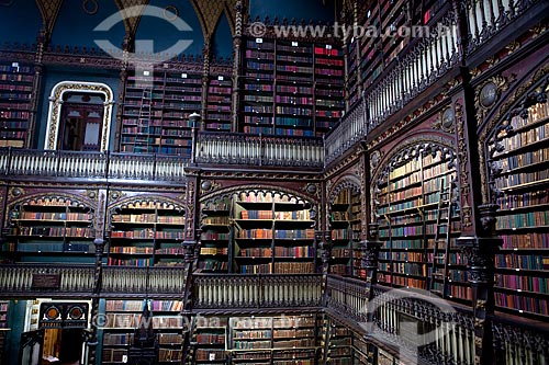  Subject: Real Gabinete Portugues de Leitura interior  / Place:  Rio de Janeiro city - Rio de Janeiro state  / Date: 06/2010 