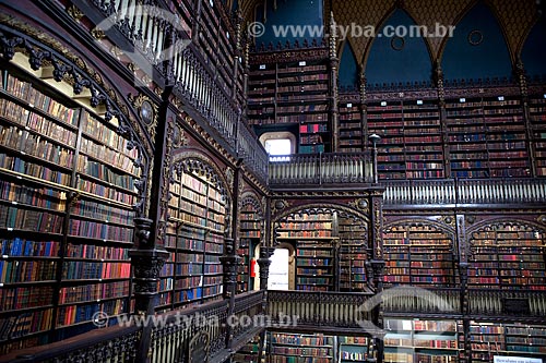  Subject: Real Gabinete Portugues de Leitura interior  / Place:  Rio de Janeiro city - Rio de Janeiro state  / Date: 06/2010 