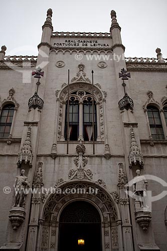 Subject: Facade of Real Gabinete Portugues de Leitura  / Place:  Rio de Janeiro city - Rio de Janeiro state  / Date: 06/2010 