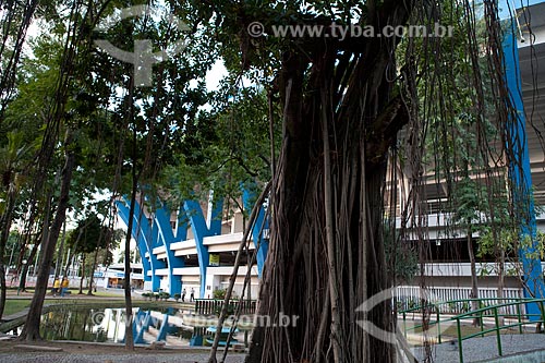  Subject: Facade of Jornalista Mario Filho stadium - also known as Maracana / Place:  Rio de Janeiro city - Rio de Janeiro state - Brazil  / Date: 06/2010 
