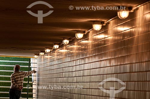  Subject: Corridor of Jornalista Mario Filho stadium, also known as Maracanã  / Place:  Rio de Janeiro city - Rio de Janeiro state - Brazil  / Date: 06/2010 