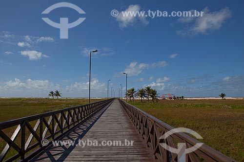  Subject: Footbridge for the Atalaia beach  / Place:  Aracaju city - Sergipe state - Brazil  / Date: 07/2010 