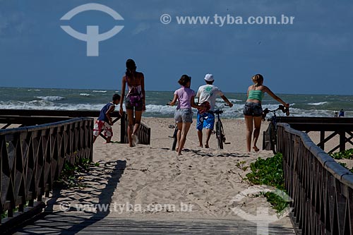  Subject: Footbridge for the Atalaia beach  / Place:  Aracaju city - Sergipe state - Brazil  / Date: 07/2010 