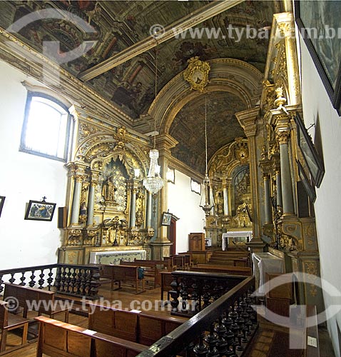  Subject:  Interior of the Church of Nossa Senhora do Carmo (1760  / Place:  1765) during the end of its last restoration  / Date: 12/2009 