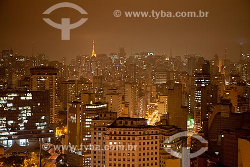  Subject: Aerial view of Sao Paulo city  / Place:  Sao Paulo city - Sao Paulo state - Brazil  / Date: 04/10/2010 
