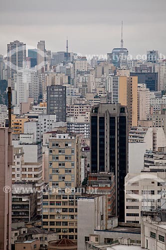  Subject: Aerial view of Sao Paulo city  / Place:  Sao Paulo city - Sao Paulo state - Brazil  / Date: 04/10/2010 