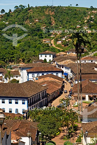  Subject: Serro, historical city with many buildings of the XVIIIth century  / Place:  Serro city - Minas Gerais state - Brazil  / Date: 12/ 2009 