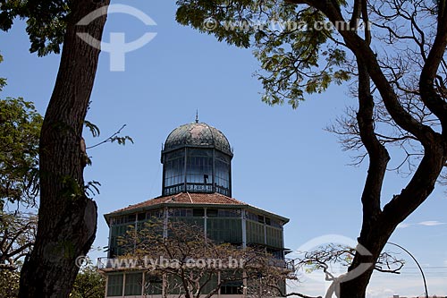  Subject: View of the metallic tower of the Albamar restaurant, in the Praca XV (XV Square)  / Place:  Rio de Janeiro city - Brazil  / Date: 11/2010 