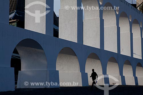  Subject: Lapa arches during the sunset  / Place:  Rio de Janeiro city - Brazil  / Date: 11/2010 