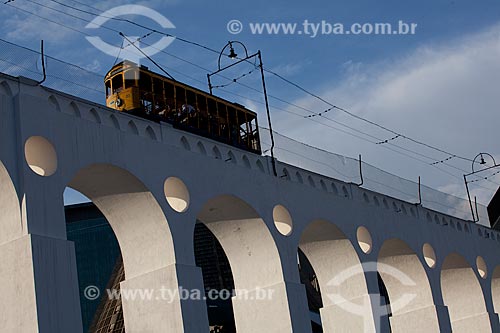  Subject: Lapa arches during the sunset  / Place:  Rio de Janeiro city - Brazil  / Date: 11/2010 