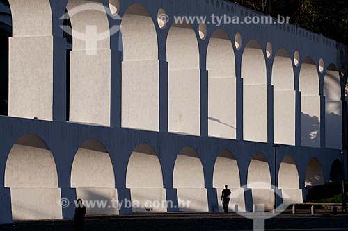  Subject: Lapa arches during the sunset  / Place:  Rio de Janeiro city - Brazil  / Date: 11/2010 