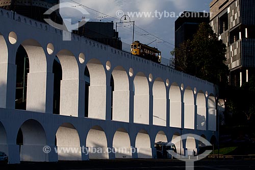  Subject: Lapa arches during the sunset  / Place:  Rio de Janeiro city - Brazil  / Date: 11/2010 