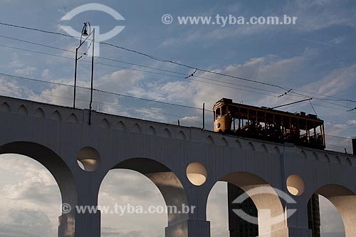  Subject: Lapa arches during the sunset  / Place:  Rio de Janeiro city - Brazil  / Date: 11/2010 