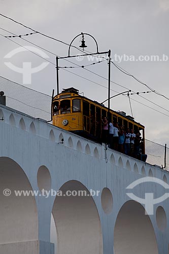  Subject: Lapa arches during the sunset  / Place:  Rio de Janeiro city - Brazil  / Date: 11/2010 