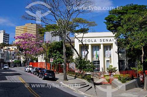  Subject: Senai school in Cambuci neighborhood corner of Muniz de Souza street with Francisco J. de Azevedo street  / Place:  Sao Paulo city - Brazil  / Date: 07/2009 