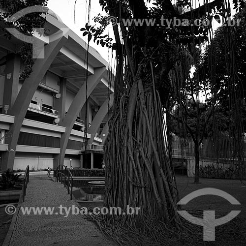  Subject: Facade of Jornalista Mario Filho stadium, also known as Maracanã  / Place:  Rio de Janeiro city - Rio de Janeiro state - Brazil  / Date: 06/2010 