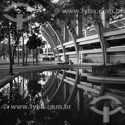  Subject: Facade of Jornalista Mario Filho stadium, also known as Maracanã  / Place:  Rio de Janeiro city - Rio de Janeiro state - Brazil  / Date: 06/2010 