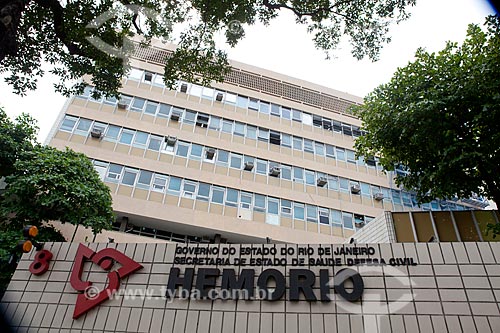  Subject: Facade of the HemoRio building  / Place:  Rio de Janeiro city - Brazil  / Date: 29/09/2010 