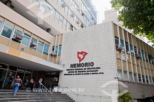  Subject: Facade of the HemoRio building  / Place:  Rio de Janeiro city - Brazil  / Date: 29/09/2010 