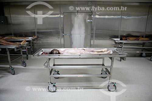  Subject: Necropsy in the IML - (Instituto Médico Legal) the brazilian forensic institute  / Place:  Rio de Janeiro city - Brazil  / Date: 11/2010 