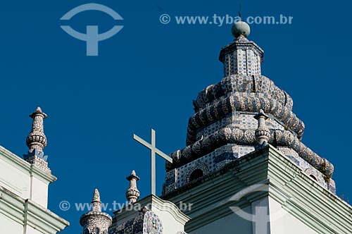  Subject: Architecture detail, Rosario church  / Place:  Maceio city - Alagoas state - Brazil  / Date: 2011 