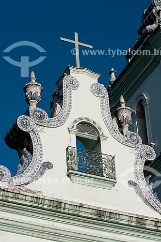  Subject: Architecture detail, Rosario church  / Place:  Maceio city - Alagoas state - Brazil  / Date: 2011 