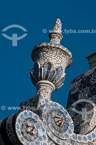 Subject: Architecture detail, Rosario church  / Place:  Maceio city - Alagoas state - Brazil  / Date: 2011 