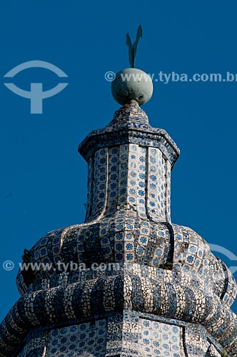  Subject: Architecture detail, Rosario church  / Place:  Maceio city - Alagoas state - Brazil  / Date: 2011 