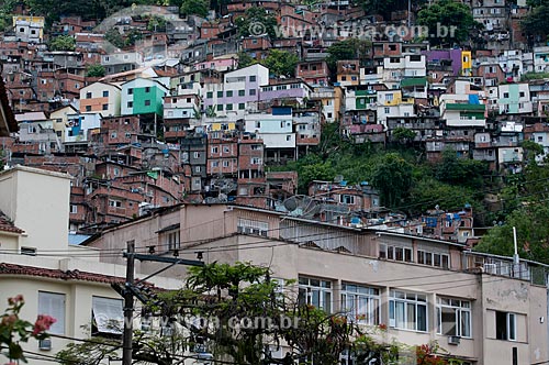  Subject: Santa Marta Slum  / Place:  Botafogo - Rio de Janeiro city - Brazil  / Date: 2011 