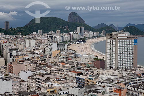  Subject: Copacabana neighborhood viewed from the Pavao-Pavaozinho slum  / Place:  Rio de Janeiro city - Brazil  / Date: 30/12/2010 