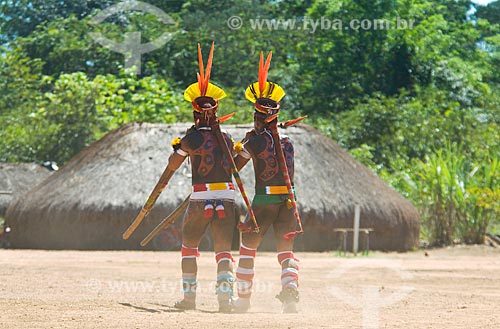  Subject: Kuarup ritual in the Kalapalo village  / Place:  Querencia - Mato Grosso state  / Date: 07/2009 