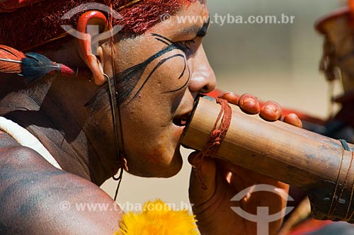  Subject: Kuarup ritual in the Kalapalo village  / Place:  Querencia - Mato Grosso state  / Date: 07/2009 