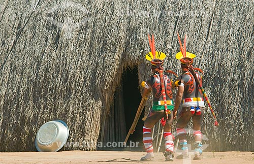  Subject: Kuarup ritual in the Kalapalo village  / Place:  Querencia - Mato Grosso state  / Date: 07/2009 